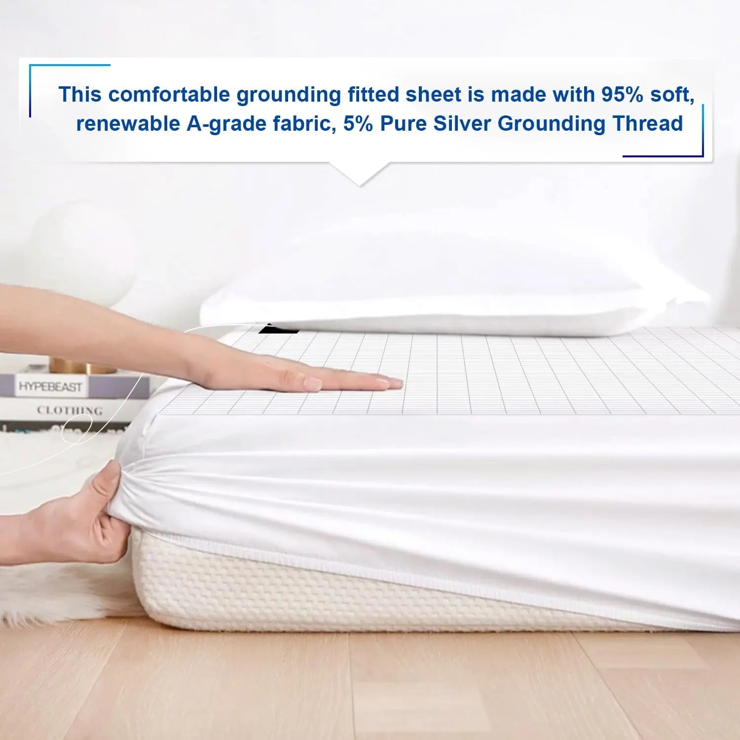 Groundedwell Grounding Sheet — Sleep Deeper, Wake Restored